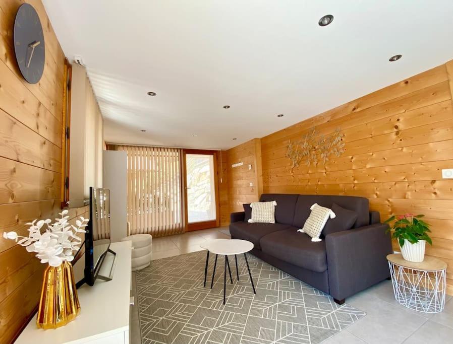 Androsace Appartement Dans Chalet Bois Avec Jacuzzi Privatif Terrasse Et Vue Montagne Les Villards-sur-Thônes Exteriér fotografie